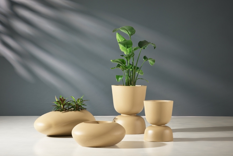 Nowoczesne duże donice ogrodowe Monumo